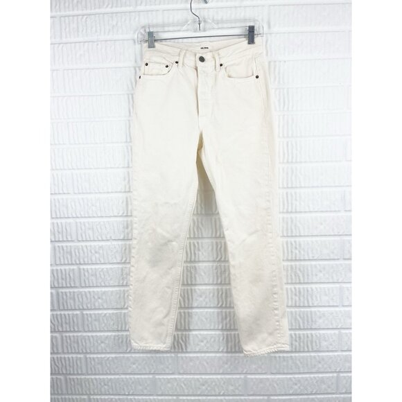 GRLFRND Jeans Size 25 Karolina Larchmont Wash High Waist Revolve White - Picture 2 of 11